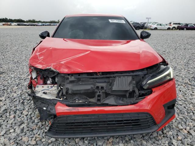 2HGFE2F55NH536960 - 2022 HONDA CIVIC SPORT წითელი ფოტო 5