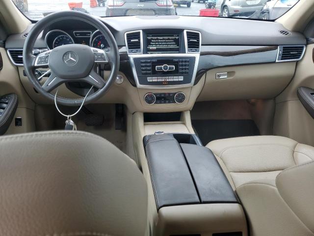 4JGDA5HB6FA598613 - 2015 MERCEDES-BENZ ML 350 4MATIC SILVER photo 8