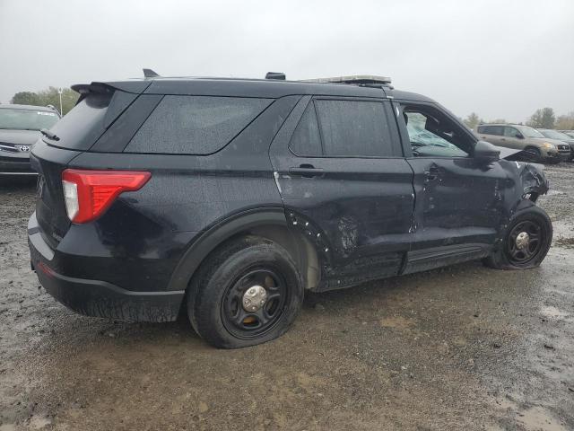 1FM5K8AB5MGC31841 - 2021 FORD EXPLORER POLICE INTERCEPTOR Negro foto 3