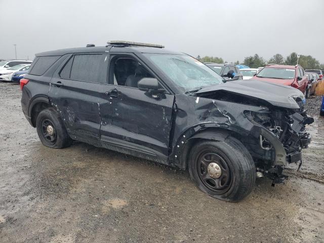 1FM5K8AB5MGC31841 - 2021 FORD EXPLORER POLICE INTERCEPTOR Negro foto 4