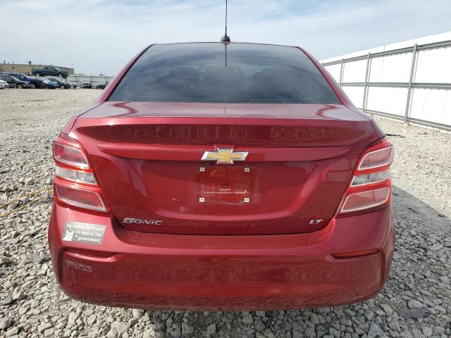 1G1JD5SH5H4122861 - 2017 CHEVROLET SONIC LT RED photo 6
