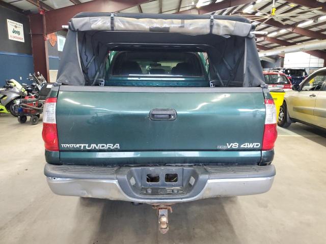 5TBDT44114S458564 - 2004 TOYT TUNDRA DOUBLE CAB SR5 GREEN photo 6