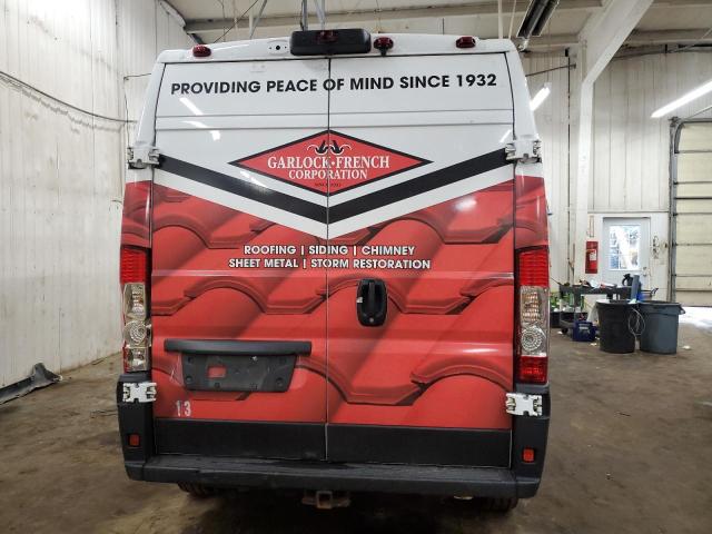 3C6TRVDG1KE524492 - 2019 RAM PROMASTER 2500 HIGH WHITE photo 11