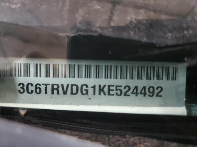 3C6TRVDG1KE524492 - 2019 RAM PROMASTER 2500 HIGH WHITE photo 13