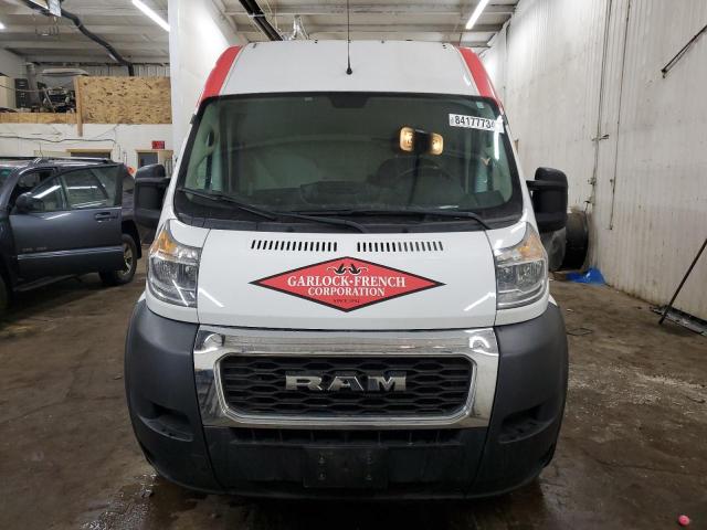 3C6TRVDG1KE524492 - 2019 RAM PROMASTER 2500 HIGH WHITE photo 5