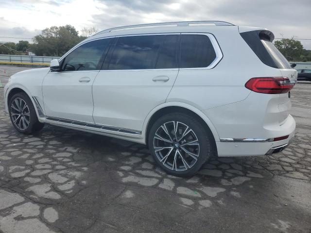 5UXCX4C53KLS37640 - 2019 BMW X7 XDRIVE50I WHITE photo 2