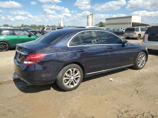 55SWF4KB7FU078041 - 2015 MERCEDES-BENZ C 300 4MATIC BLACK photo 3