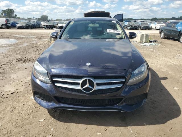 55SWF4KB7FU078041 - 2015 MERCEDES-BENZ C 300 4MATIC BLACK photo 5