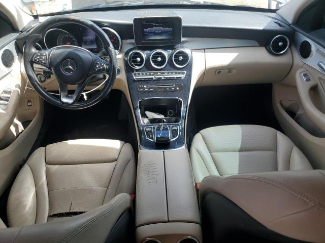 55SWF4KB7FU078041 - 2015 MERCEDES-BENZ C 300 4MATIC BLACK photo 8