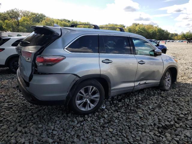 5TDJKRFH6FS204940 - 2015 TOYOTA HIGHLANDER XLE SILVER photo 3