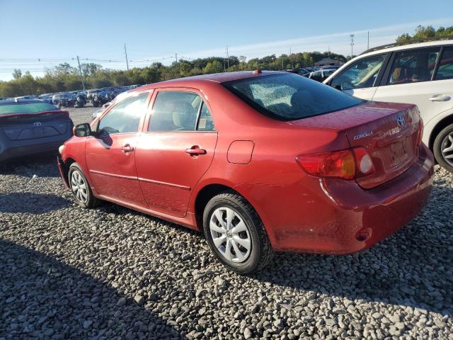 2T1BU4EE7AC260685 - 2010 TOYOTA COROLLA BASE RED photo 2