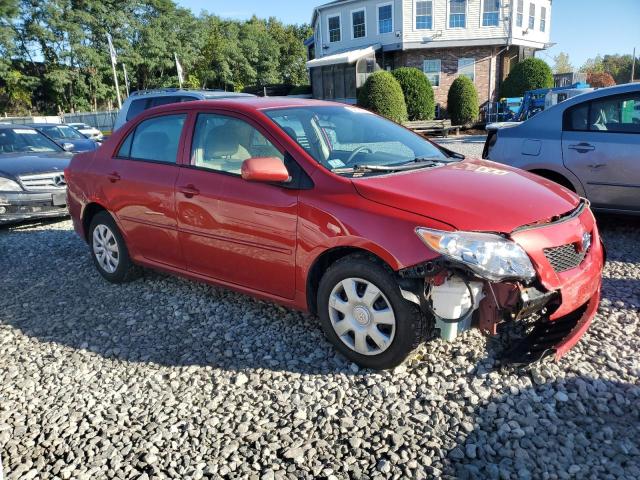2T1BU4EE7AC260685 - 2010 TOYOTA COROLLA BASE RED photo 4