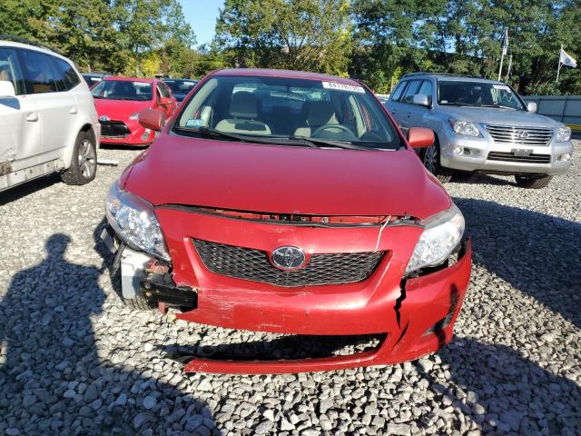 2T1BU4EE7AC260685 - 2010 TOYOTA COROLLA BASE RED photo 5