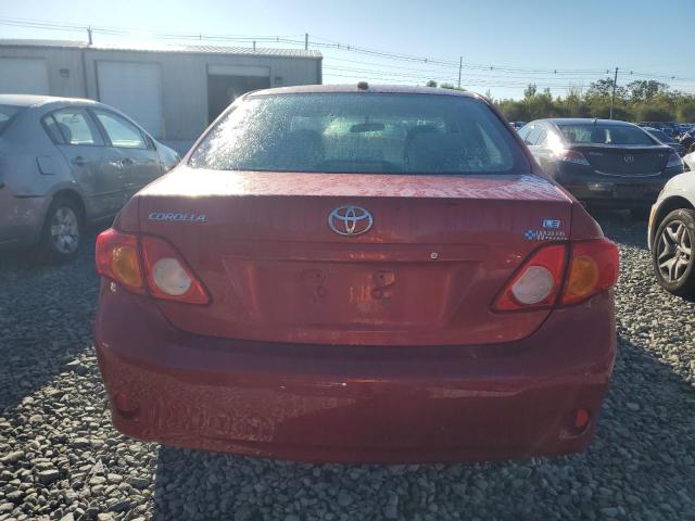 2T1BU4EE7AC260685 - 2010 TOYOTA COROLLA BASE RED photo 6