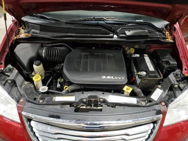 2C4RC1BG8CR368869 - 2012 CHRYSLER TOWN & COU TOURING 红色 照片 12