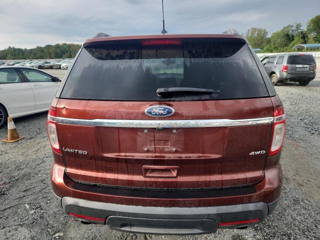 1FM5K8F88FGC51047 - 2015 FORD EXPLORER LIMITED BROWN photo 6