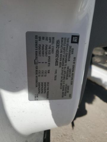 1GCEC14X38Z164635 - 2008 CHEVROLET SILVERADO C1500 WHITE photo 12