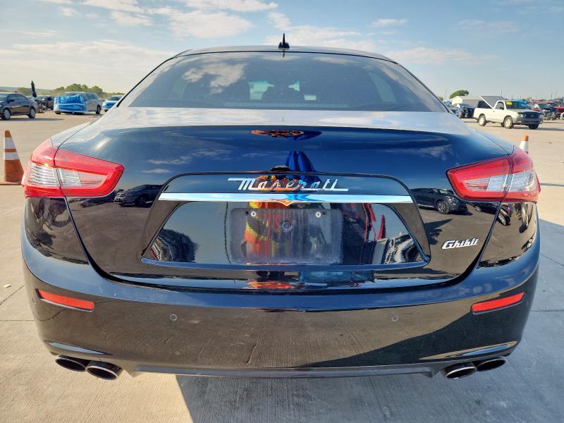 ZAM57RSA7G1187183 - 2016 MASERATI GHIBLI S Qara foto 6