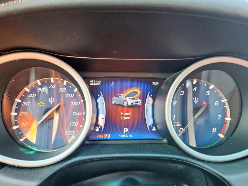 ZAM57RSA7G1187183 - 2016 MASERATI GHIBLI S Qara foto 9