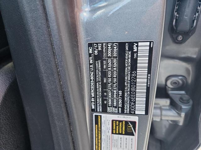 4JGDF6EE0JB012786 - 2018 MERCEDES-BENZ GLS 450 4MATIC GRAY photo 13