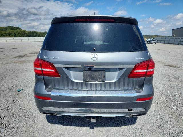 4JGDF6EE0JB012786 - 2018 MERCEDES-BENZ GLS 450 4MATIC GRAY photo 6