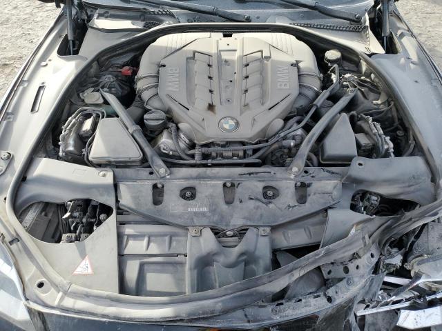 WBA6B2C51FD799292 - 2015 BMW 650 I GRAN COUPE BLACK photo 11