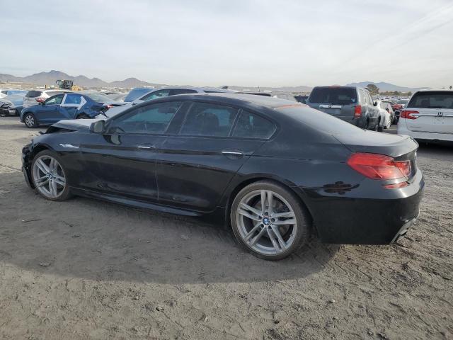 WBA6B2C51FD799292 - 2015 BMW 650 I GRAN COUPE BLACK photo 2