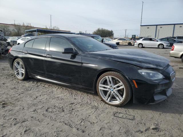 WBA6B2C51FD799292 - 2015 BMW 650 I GRAN COUPE BLACK photo 4