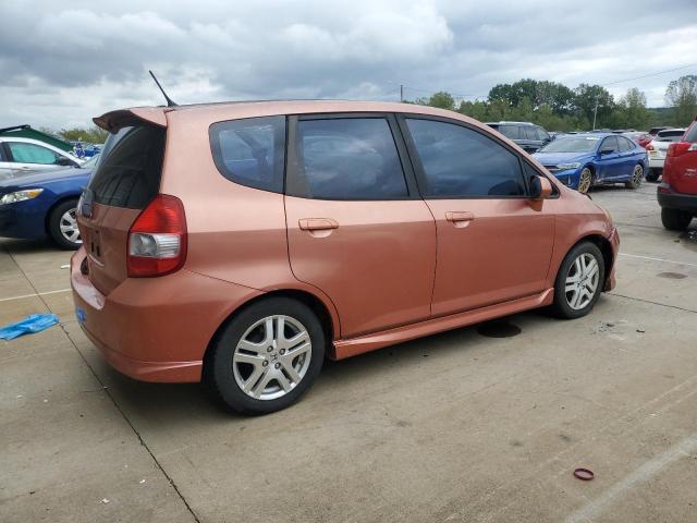 JHMGD386X8S062033 - 2008 HONDA FIT SPORT 橙色 照片 3