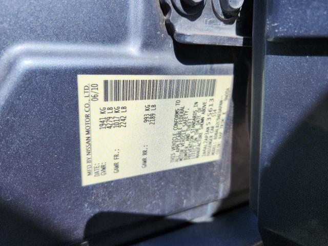 1N4AL2AP3AN535613 - 2010 NISSAN ALTIMA BASE BLUE photo 12