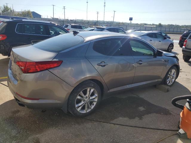 5XXGN4A75CG084886 - 2012 KIA OPTIMA EX GRAY photo 3