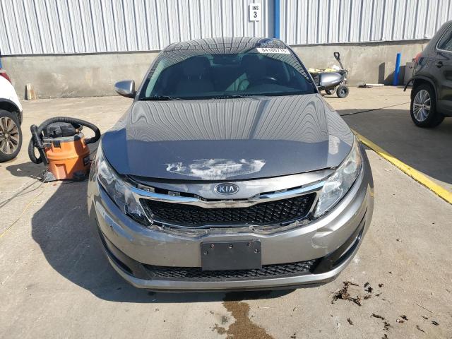 5XXGN4A75CG084886 - 2012 KIA OPTIMA EX GRAY photo 5