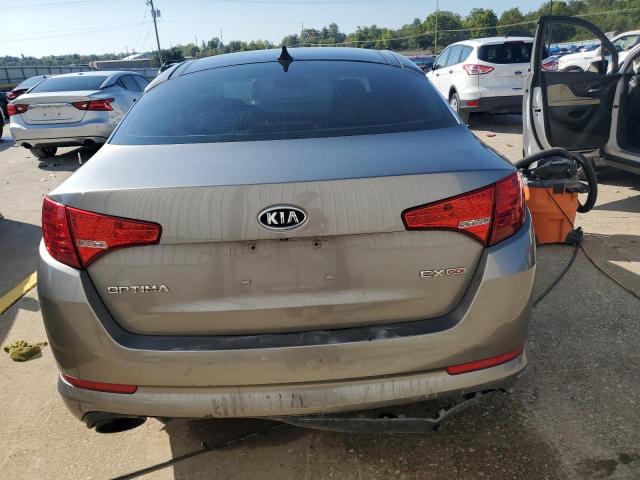 5XXGN4A75CG084886 - 2012 KIA OPTIMA EX GRAY photo 6