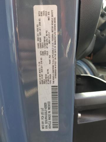 3C6URVJG0LE140939 - 2020 RAM PROMASTER 3500 HIGH Mavi fotoğraf 13