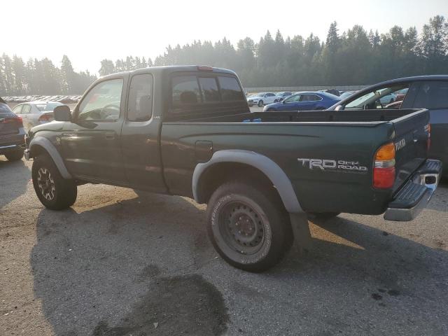 5TESN92N31Z720627 - 2001 TOYOTA TACOMA XTRACAB PRERUNNER Зелений фото 2
