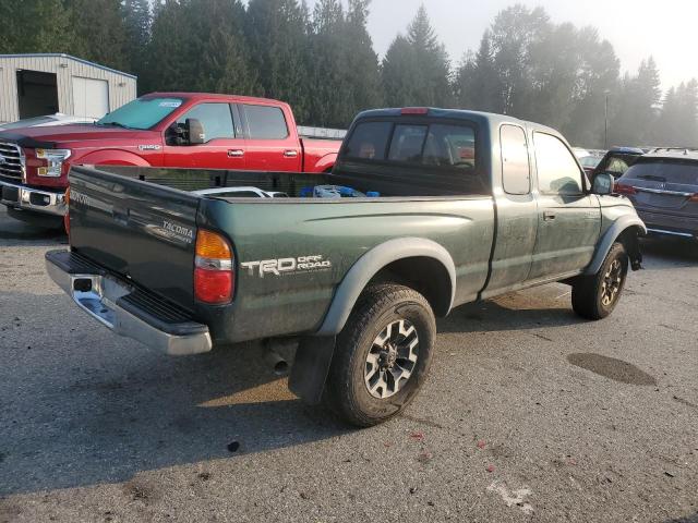 5TESN92N31Z720627 - 2001 TOYOTA TACOMA XTRACAB PRERUNNER Зелений фото 3