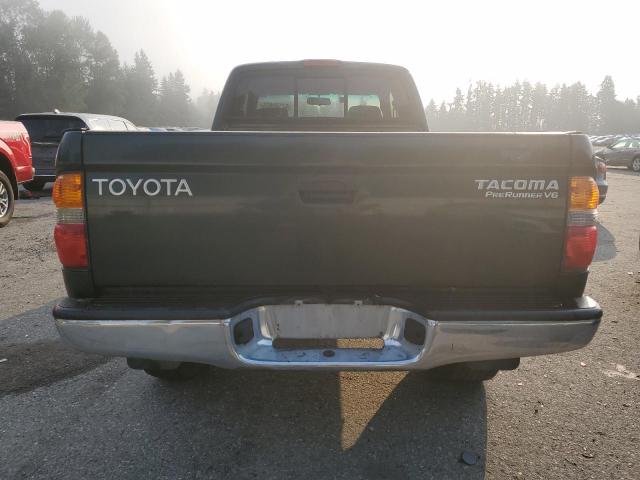 5TESN92N31Z720627 - 2001 TOYOTA TACOMA XTRACAB PRERUNNER Зелений фото 6