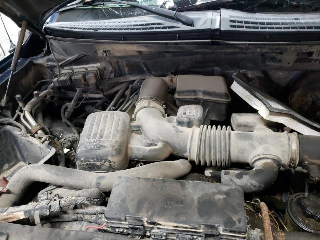 1FTVF14V69KA27706 - 2009 FORD F150 BLUE photo 11