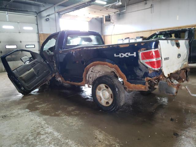 1FTVF14V69KA27706 - 2009 FORD F150 BLUE photo 2