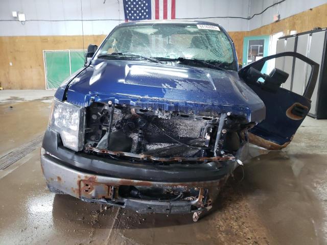 1FTVF14V69KA27706 - 2009 FORD F150 BLUE photo 5