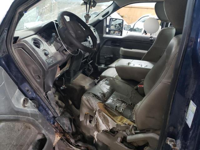 1FTVF14V69KA27706 - 2009 FORD F150 BLUE photo 7
