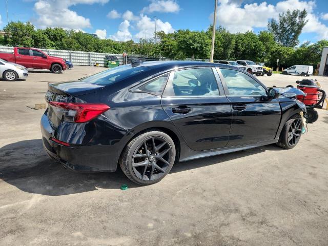 2HGFE2F56NH517107 - 2022 HONDA CIVIC SPORT Schwarz Foto 3