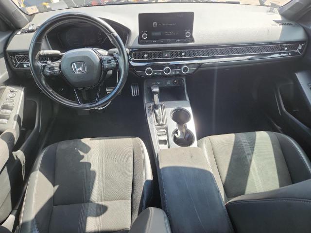 2HGFE2F56NH517107 - 2022 HONDA CIVIC SPORT Schwarz Foto 8