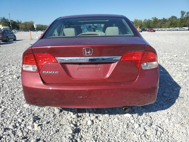 2HGFA1F82AH533203 - 2010 HONDA CIVIC EX RED photo 6