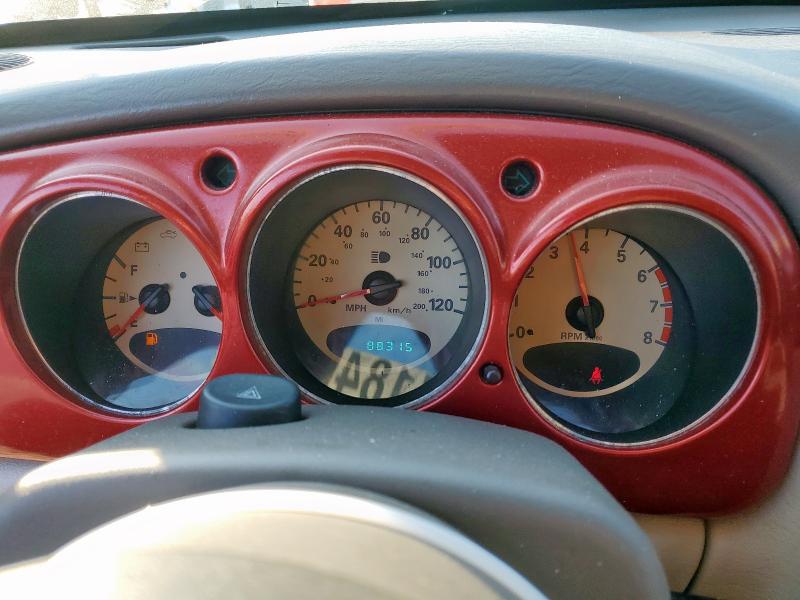3C4FY48B03T616854 - 2003 CHRYSLER PT CRUISER CLASSIC RED photo 9