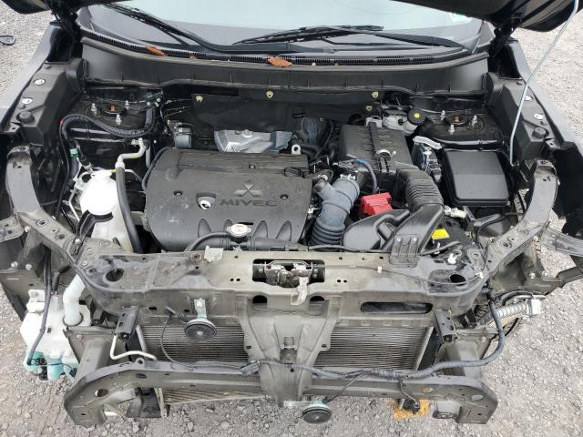 JA4APUAU7NU017185 - 2022 MITSUBISHI OUTLANDER ES BLACK photo 12