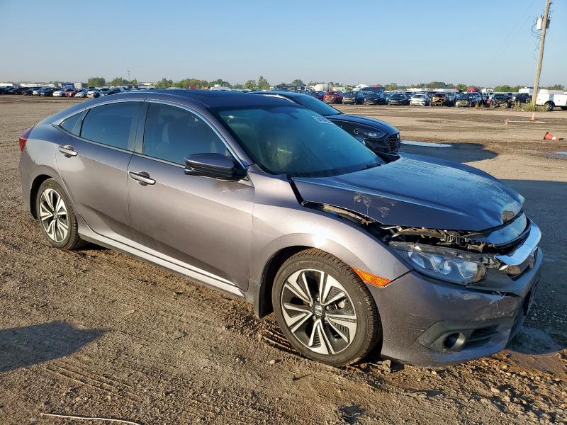 19XFC1F72HE011743 - 2017 HONDA CIVIC EXL GRAY photo 4