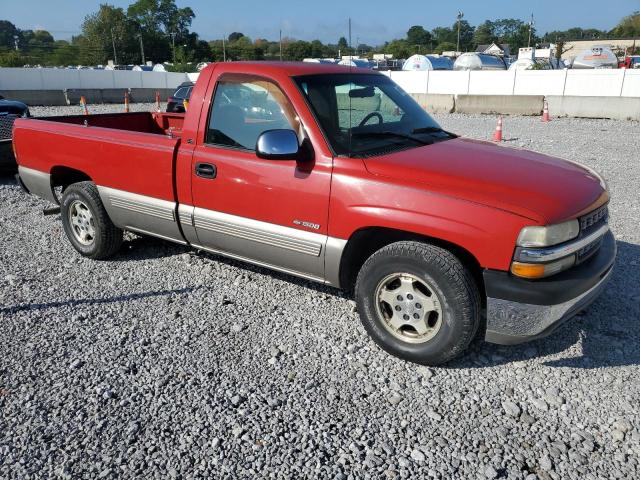 1GCEC14T6XE156614 - 1999 CHEVROLET SILVERADO C1500 Kırmızı fotoğraf 4