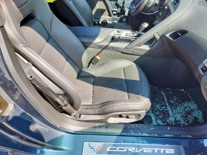 1G1YB2D76K5120061 - 2019 CHEVROLET CORVETTE STINGRAY 1LT GRAY photo 10