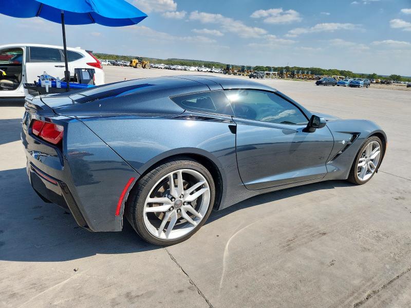 1G1YB2D76K5120061 - 2019 CHEVROLET CORVETTE STINGRAY 1LT GRAY photo 3